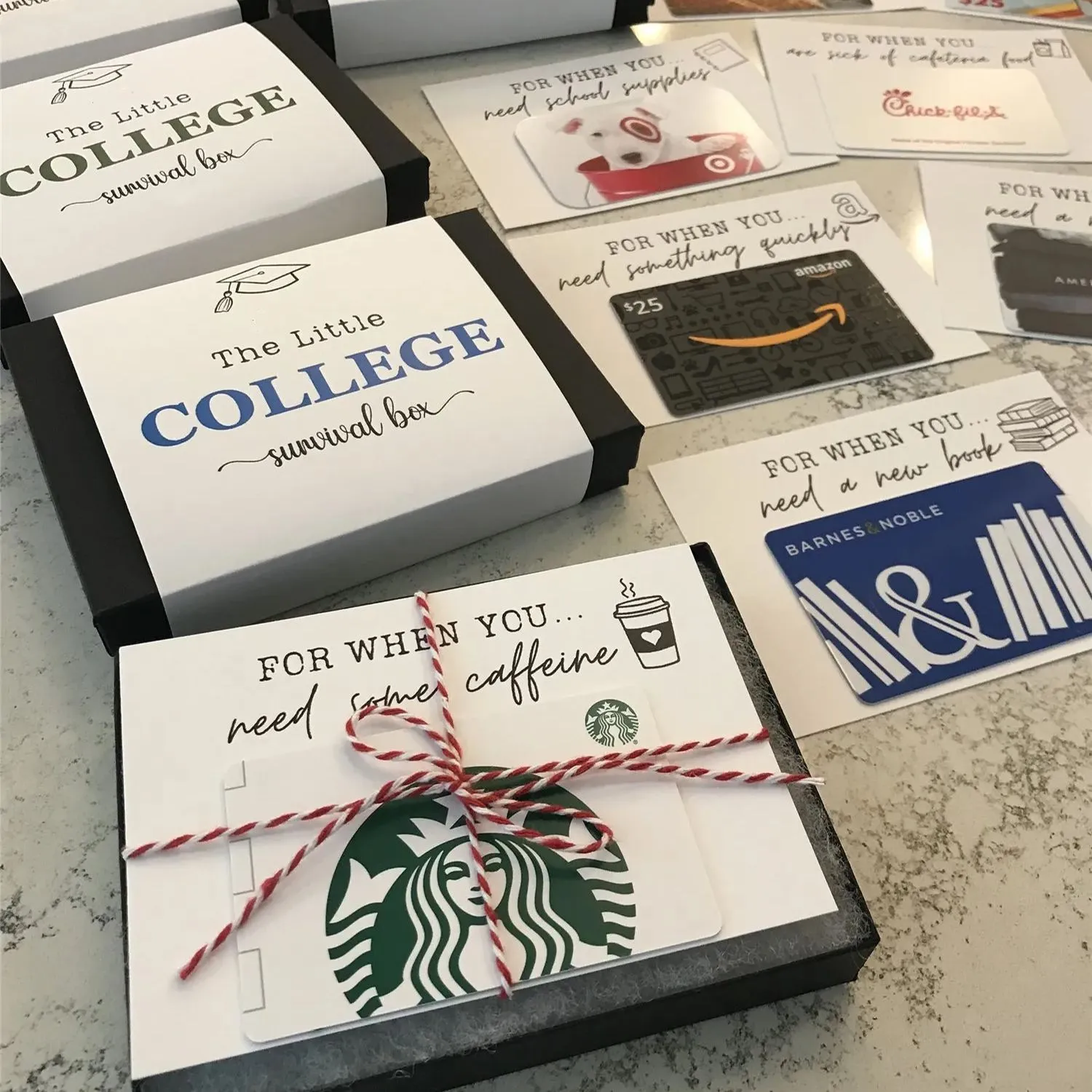 🎁College Gift Card Care Package