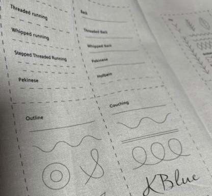 ❤️Beginner-Friendly🪡Stitch Book 📖with 106 different stitches