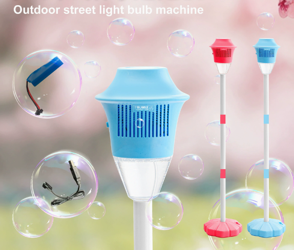 🏆#1 Bestseller - 🫧 Automatic Standing Bubble Maker – Create a Magical Bubble Storm in Seconds✨