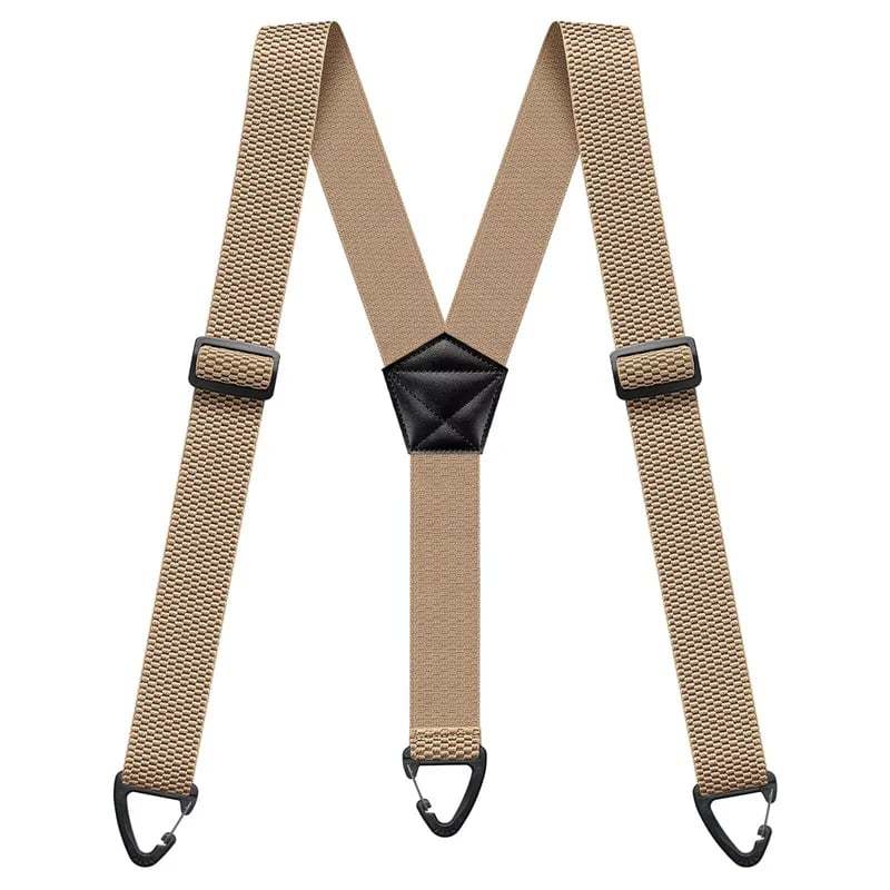 Men's X-Back Suspenders with Hook Clips