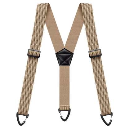 Men's X-Back Suspenders with Hook Clips