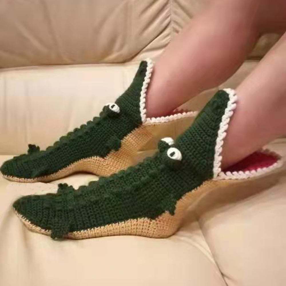 🌲Early Christmas Sale 49%🔥- 3D Knit Crocodile Socks