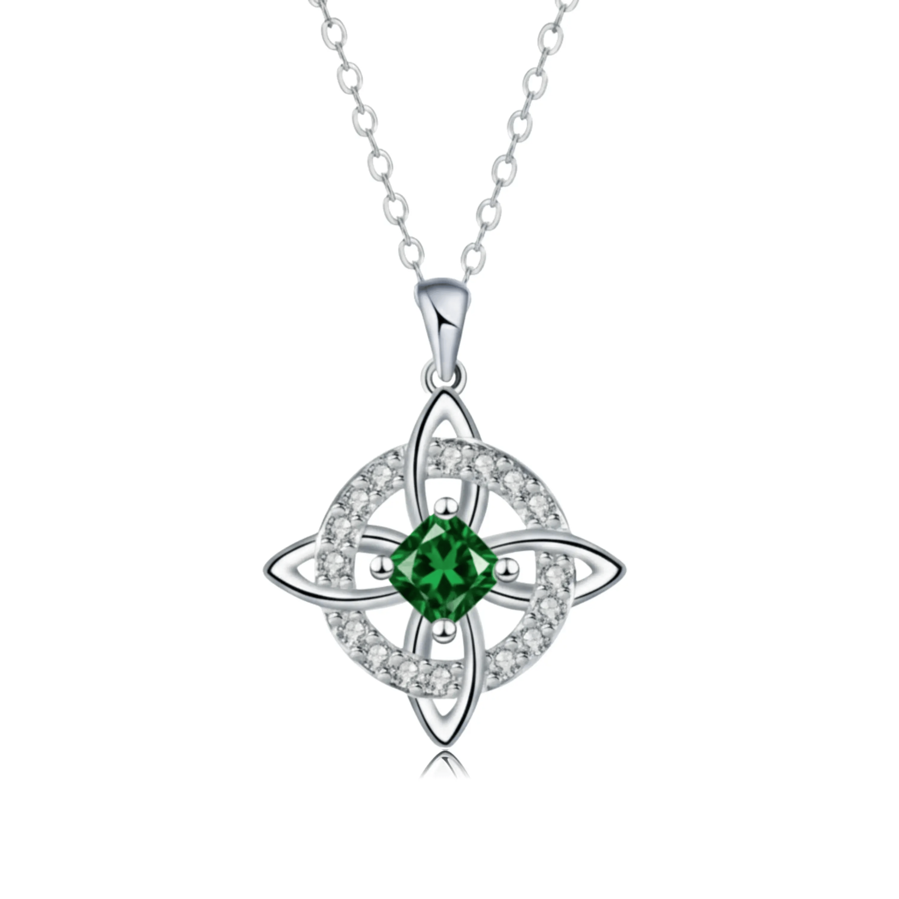 Mystical Birthstone Witches Knot Necklace🔮💞Protect Your Loved Ones