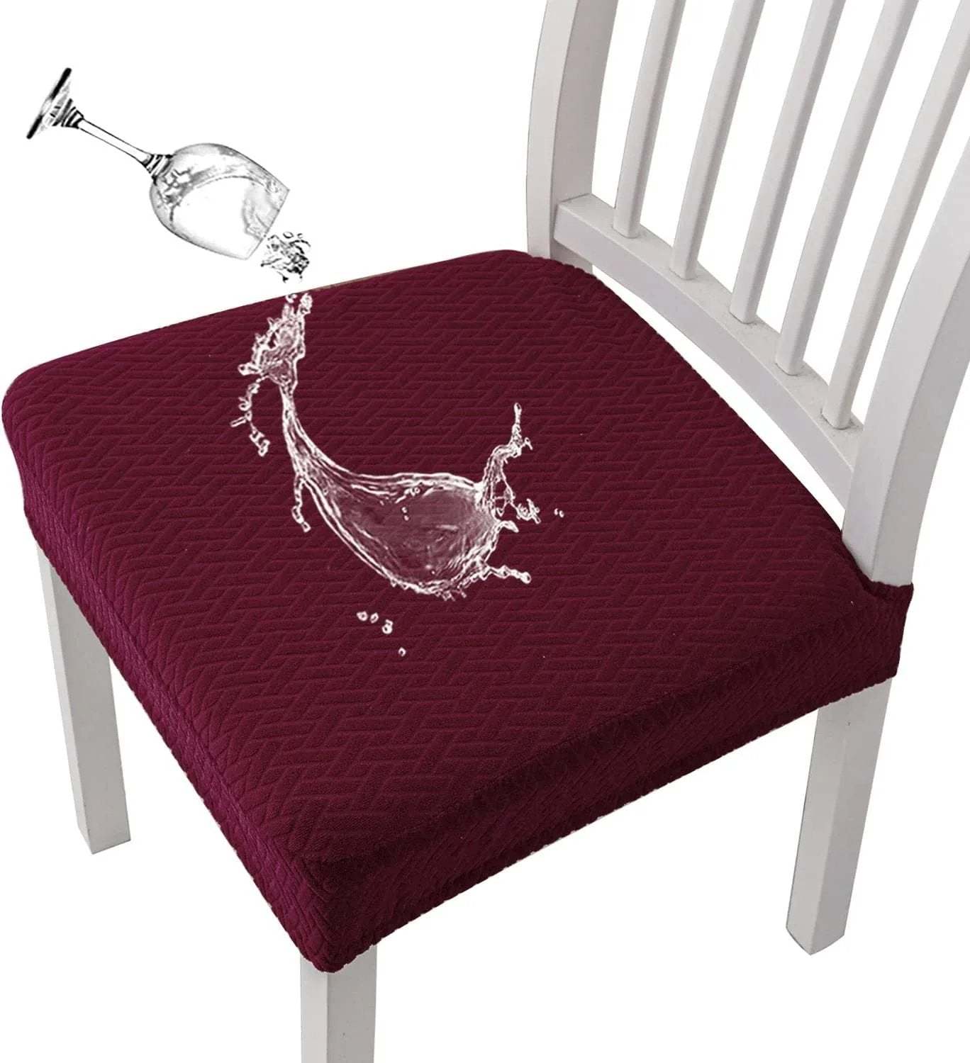 ⛱️🔥 Waterproof Jacquard Chair Covers! Durable, Stylish & Easy-Clean 🪑✨