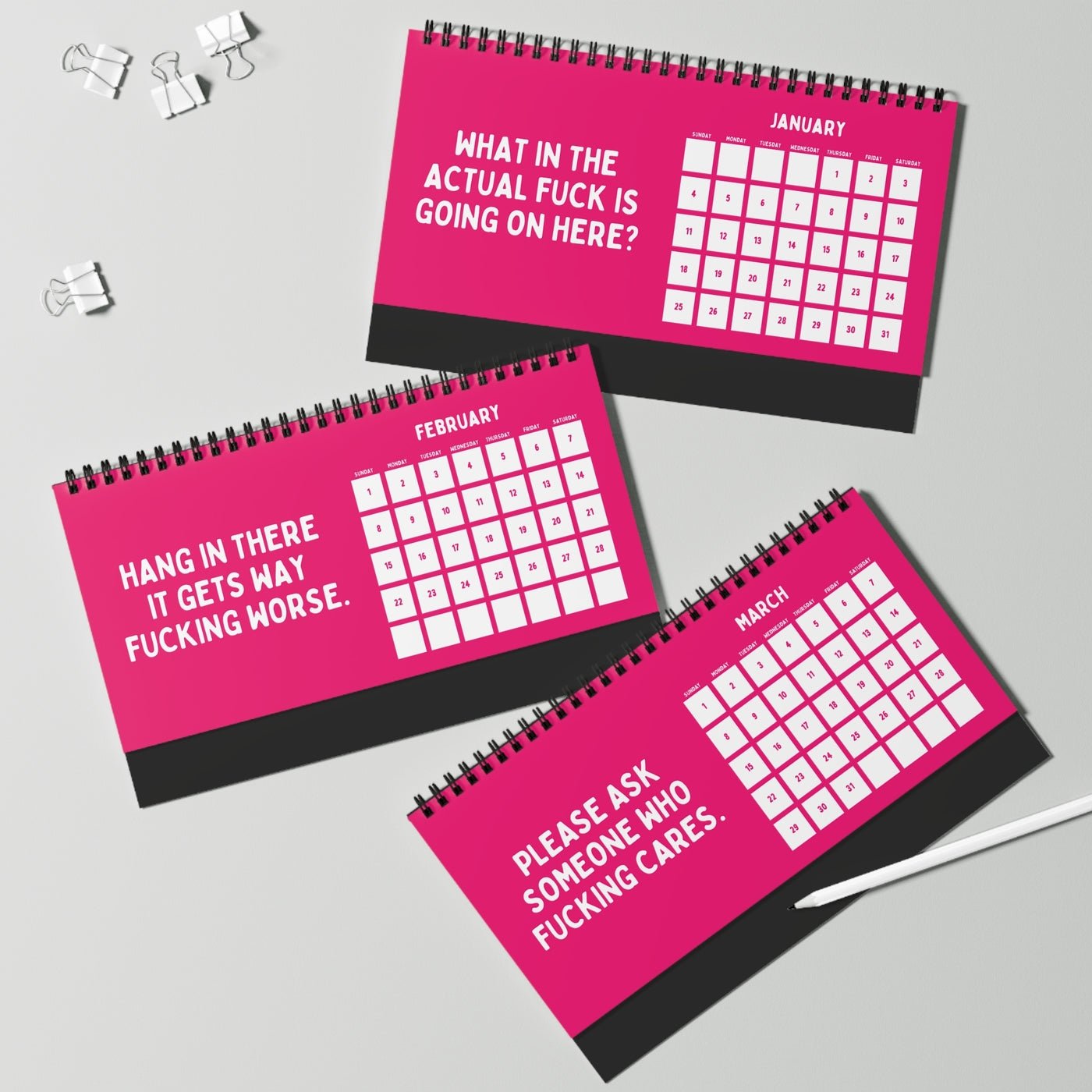 🔥LAST DAY BUY 2 GET 1 FREE🎁2026 Things I Want To Say At Work Calendar