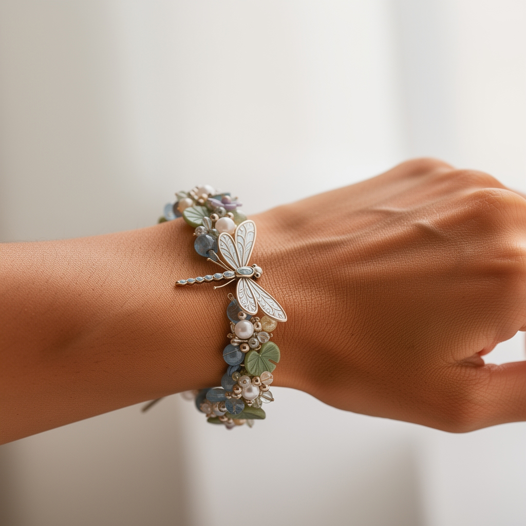 🦋🌼Enchanted Garden Charm Bracelet DIY Kit Series✨🐝🐞