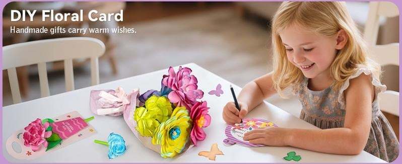 🎁Hot Sale 49% OFF - 🏵️❤️Paper Flower Craft Kit🎁