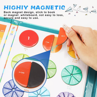 Last Day 49% OFF🔥Magnetic Fraction Demonstration Book