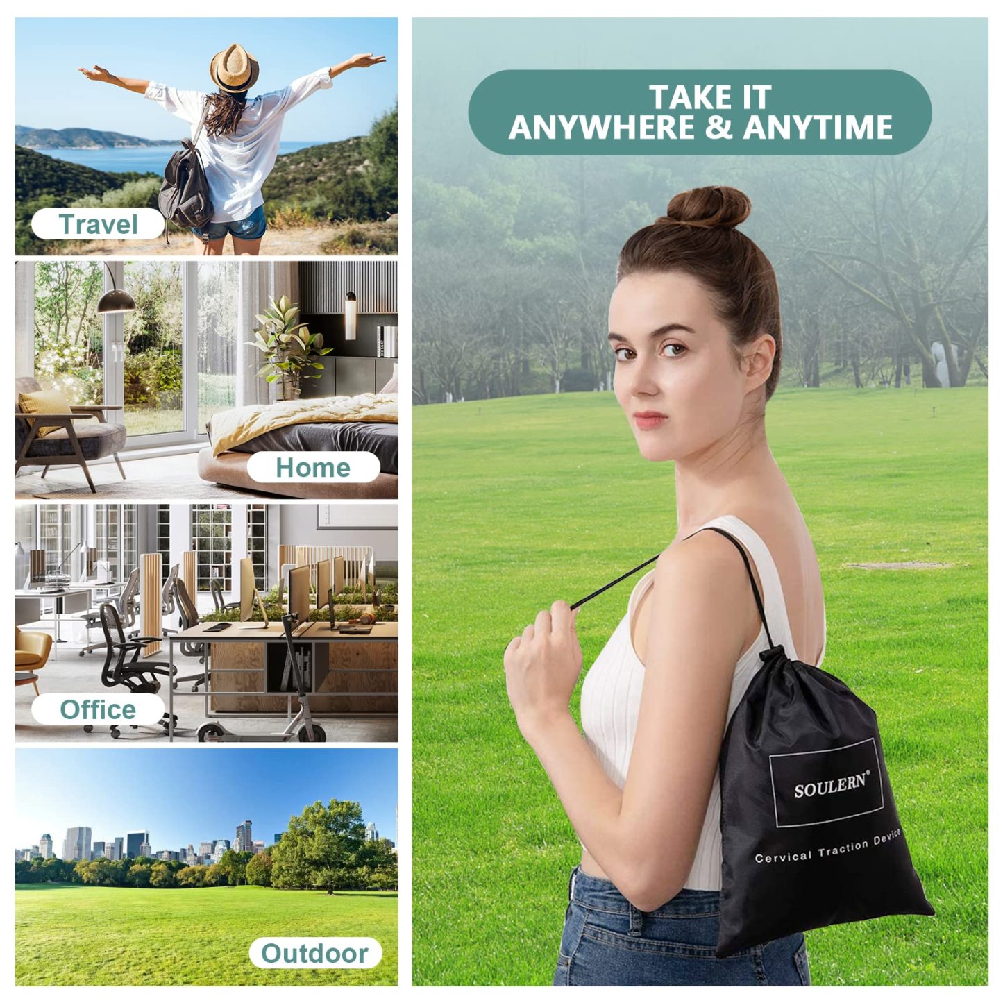 Stretch Away Neck Tension Anytime, Anywhere – The Ultimate Portable Neck Stretcher