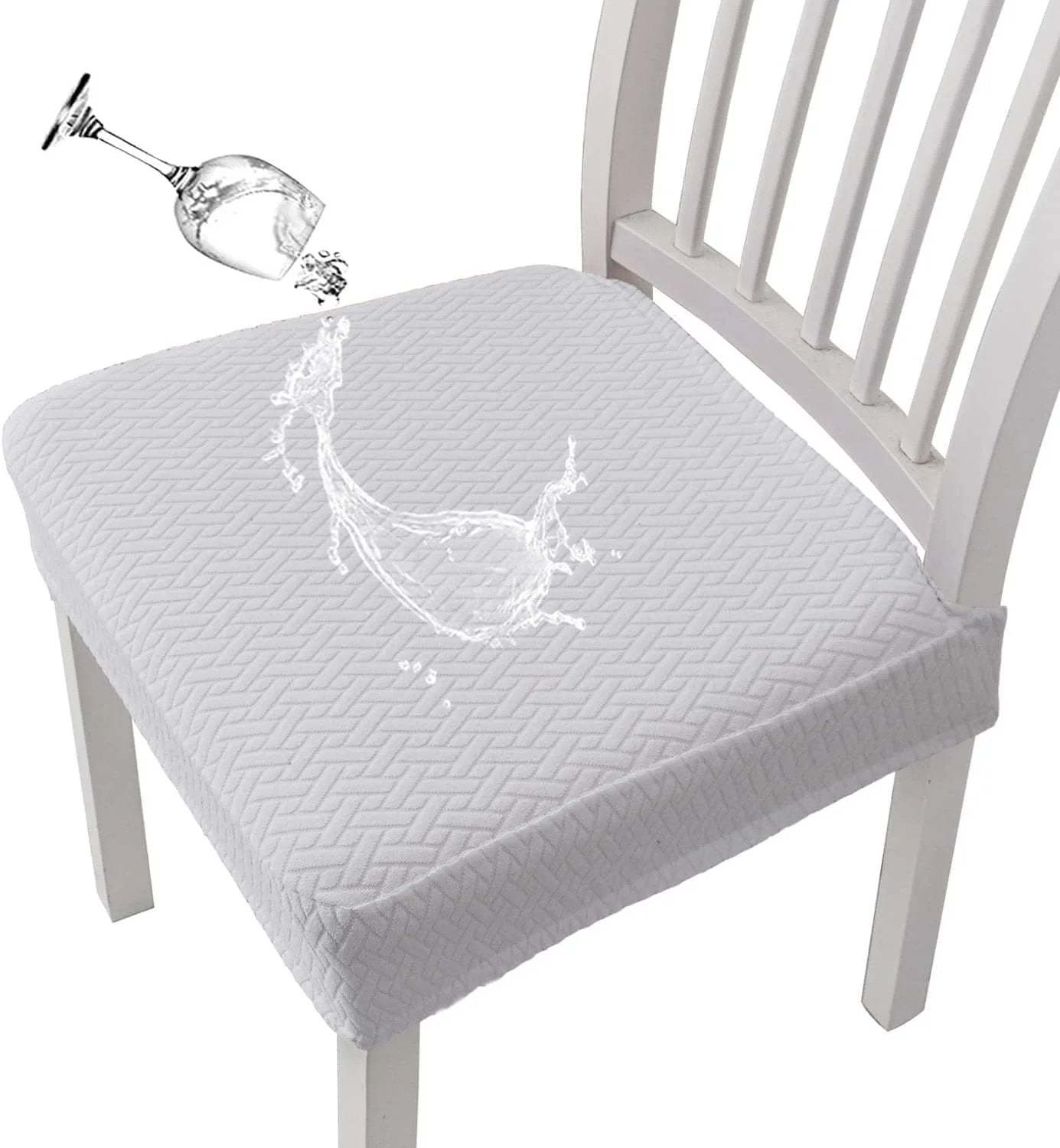 ⛱️🔥 Waterproof Jacquard Chair Covers! Durable, Stylish & Easy-Clean 🪑✨
