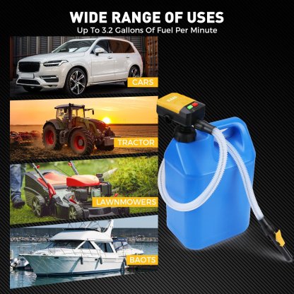 Automatic Transfer Pump Powered - Auto-Stop Sensor