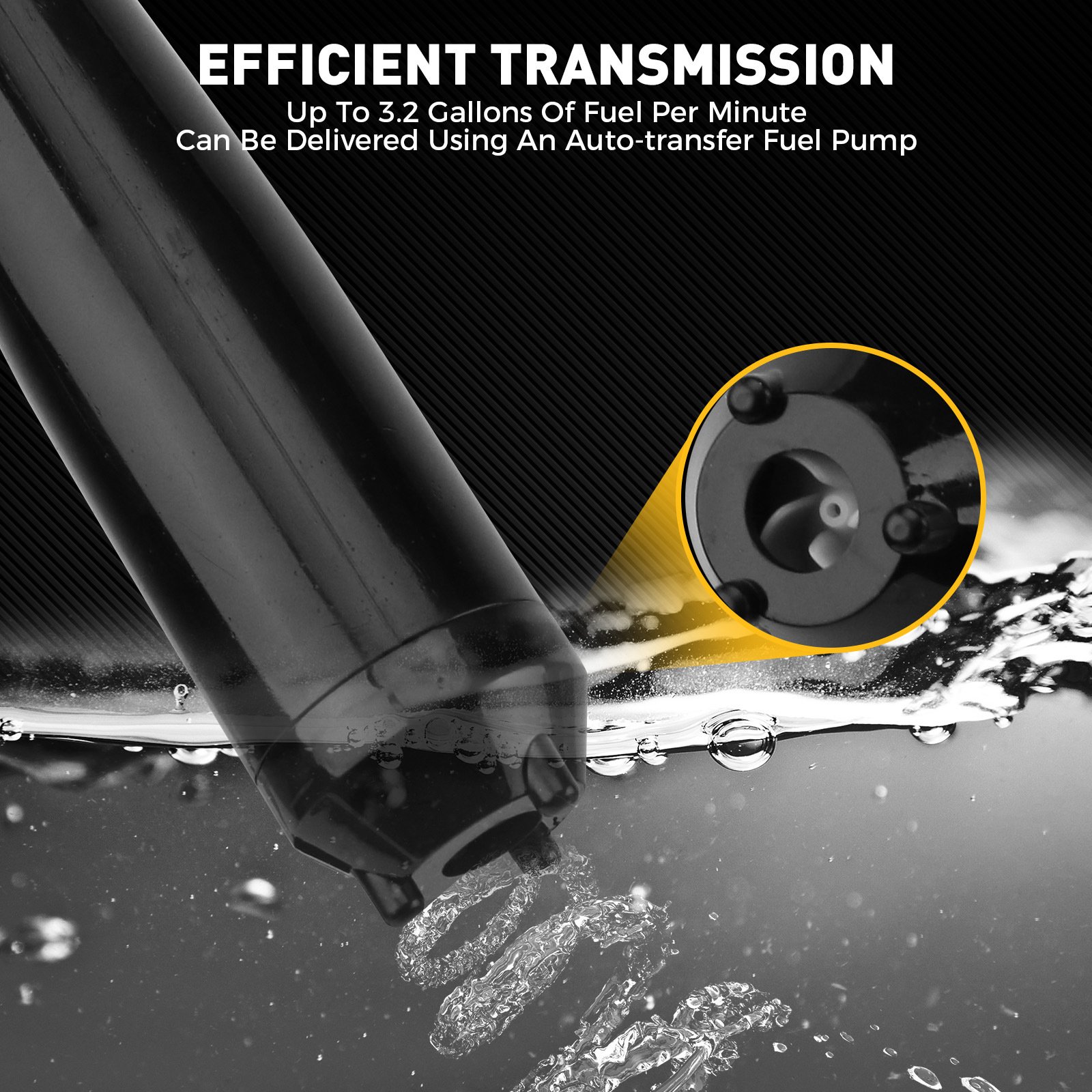 Automatic Transfer Pump Powered - Auto-Stop Sensor