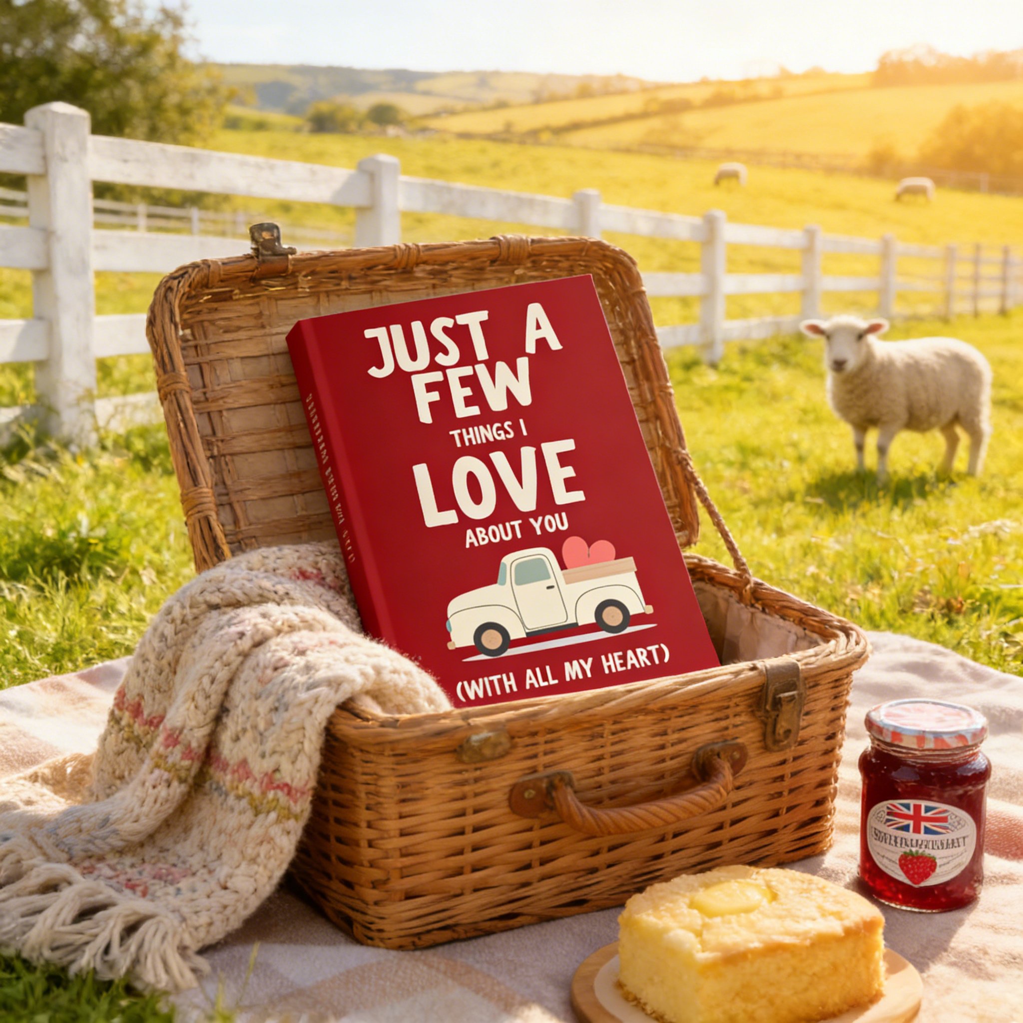 ❤️Just A Few Things I Love About You (With All My Heart) Fill In The Blank Gift Book 📚