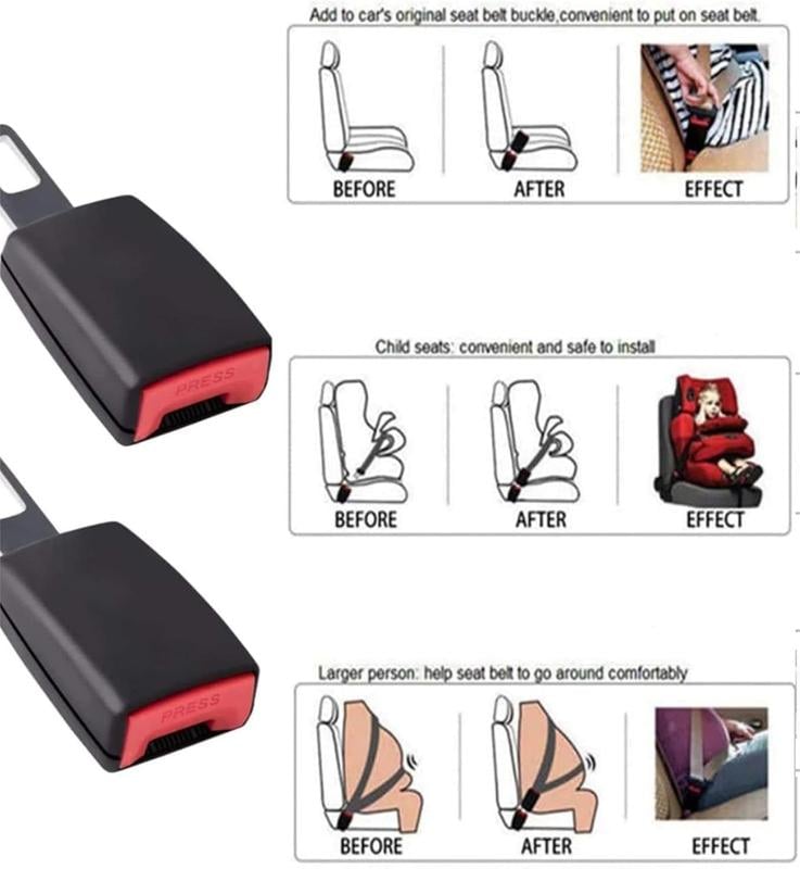 Car Belt Buckle Extension Seat Belt Clips