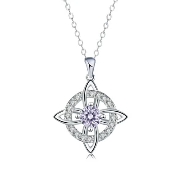Mystical Birthstone Witches Knot Necklace🔮💞Protect Your Loved Ones
