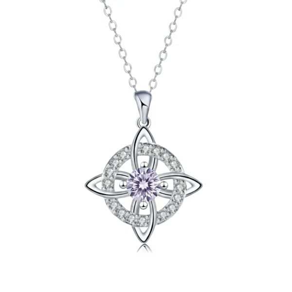 Mystical Birthstone Witches Knot Necklace🔮💞Protect Your Loved Ones