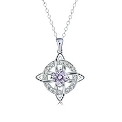 Mystical Birthstone Witches Knot Necklace🔮💞Protect Your Loved Ones