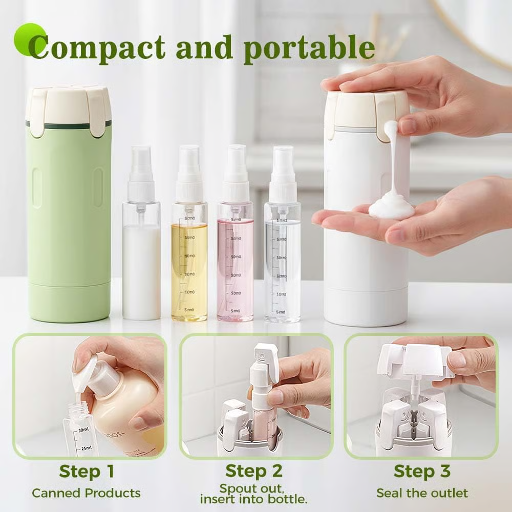 🎁Last Day – Save 70%✨4-in-1 Multi-Function Travel Bottle Dispenser