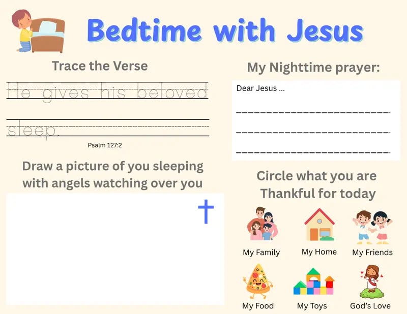🔥LAST DAY 50% OFF -✝️Christian Faith Habit Kit for Kids - Daily Devotion Routine