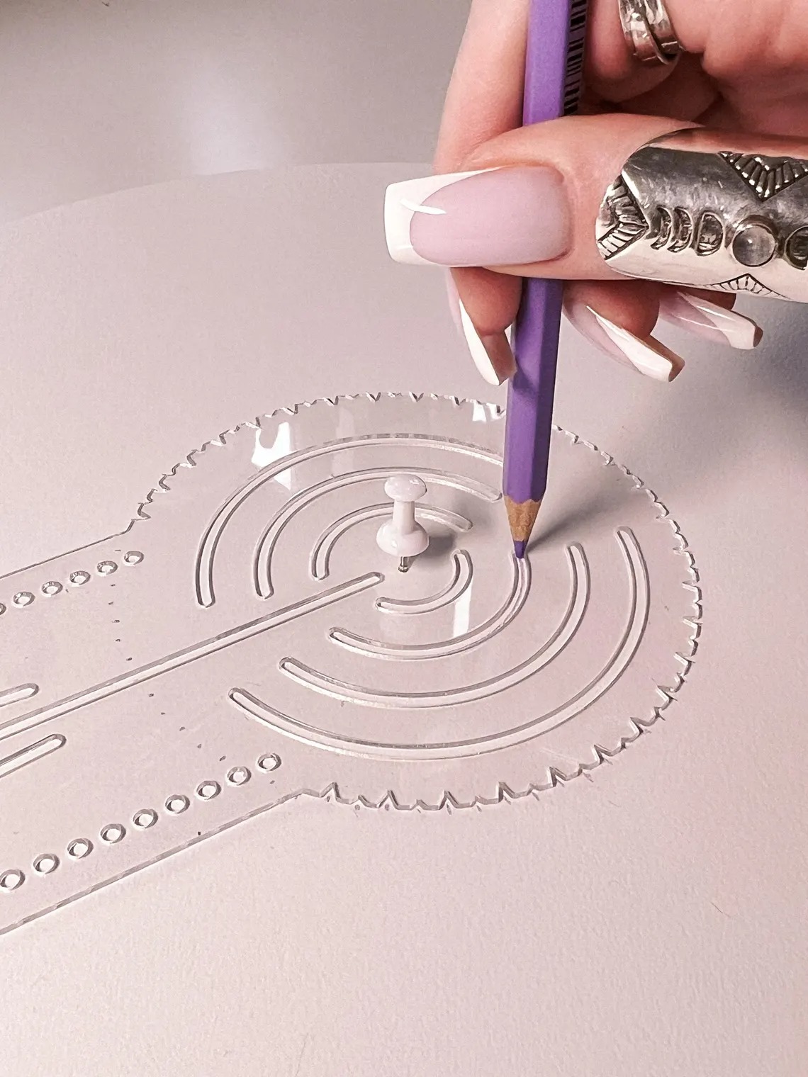 Mandala WOW Ruler 3-in-1