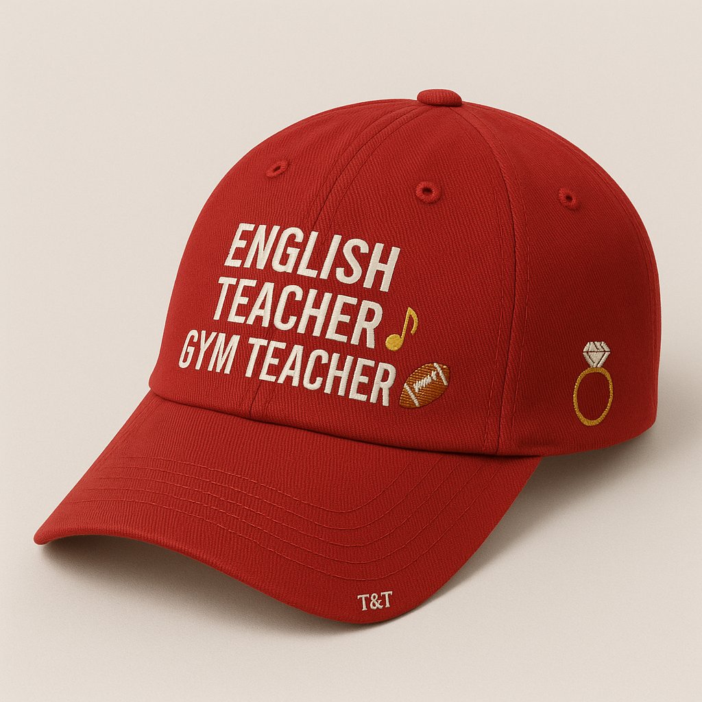 ENGLISH TEACHER 🎵 GYM TEACHER 🏈 💍 Cap