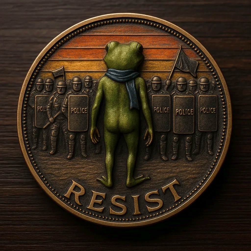 Portland Frog Coin