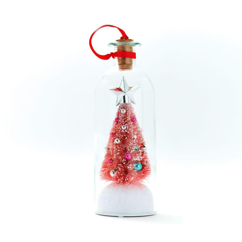 Record Your Voice in a Bottle: Miniature Christmas Tree Keepsake