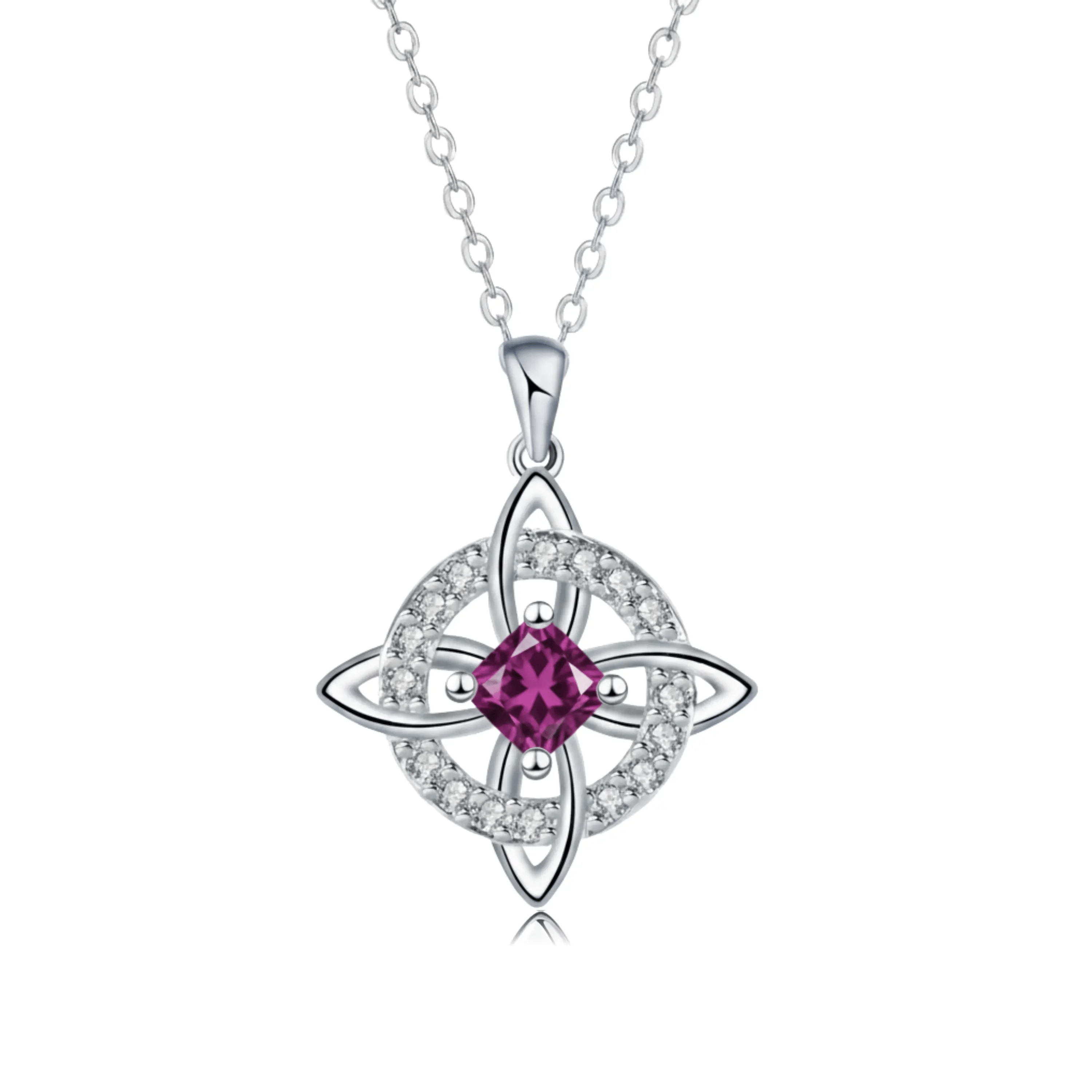 Mystical Birthstone Witches Knot Necklace🔮💞Protect Your Loved Ones