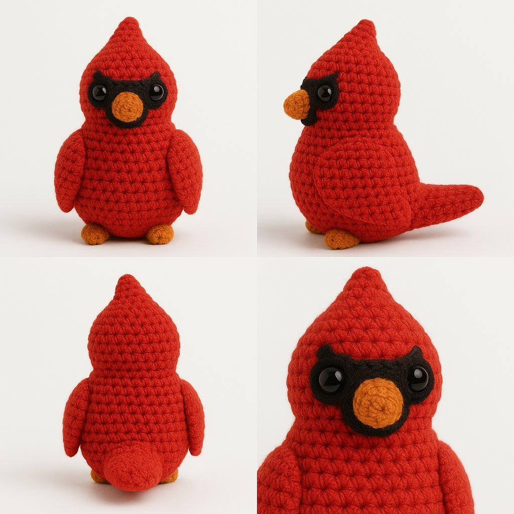 🐦 Emotional Support Cardinal – Always With You ❤️