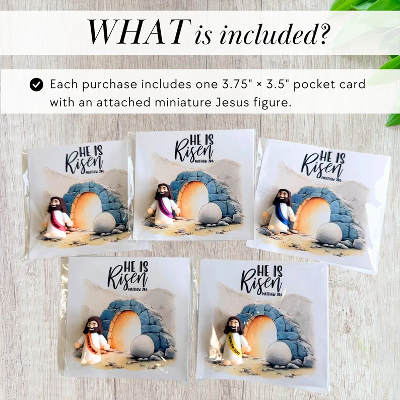 Christian Easter Mini Jesus Pocket Cards