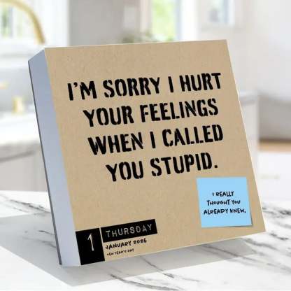 🔥Last Day 50% OFF📅Anti Affirmations 2026 Desk Calendar
