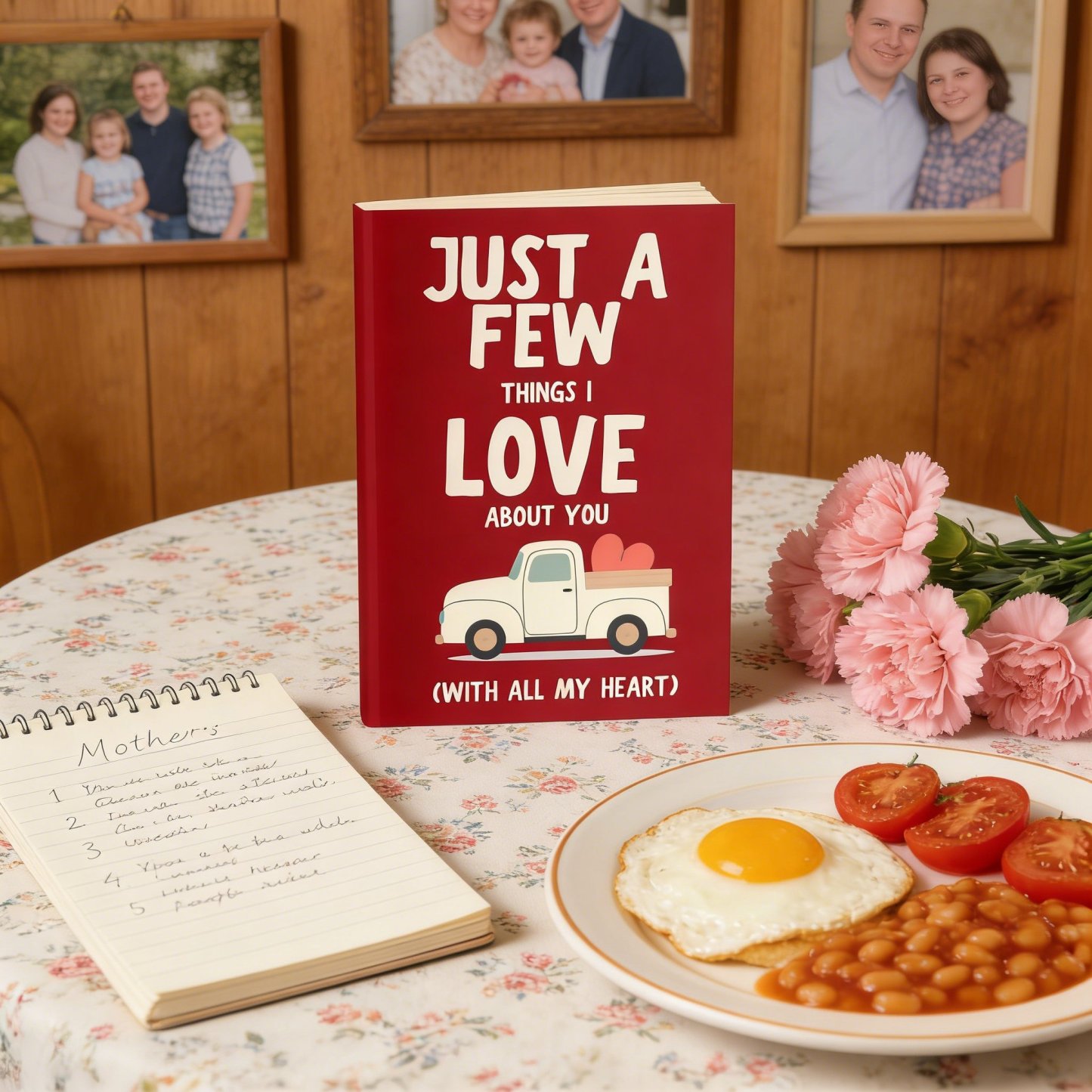 ❤️Just A Few Things I Love About You (With All My Heart) Fill In The Blank Gift Book 📚