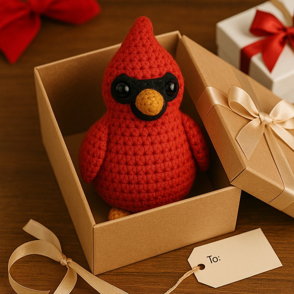 🐦 Emotional Support Cardinal – Always With You ❤️