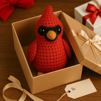 🐦 Emotional Support Cardinal – Always With You ❤️