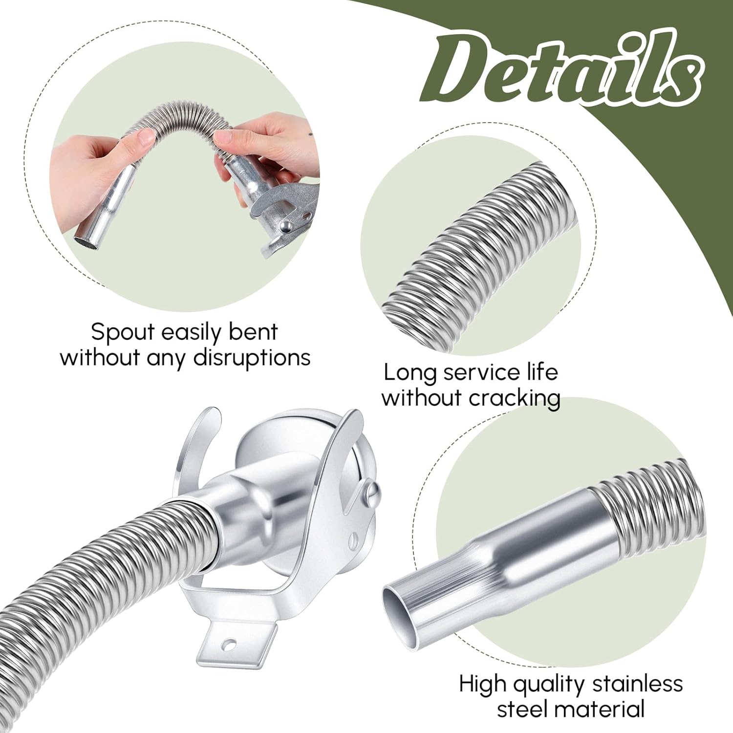 ✨ "Lifetime Rust-Proof Fuel Flow: Upgrade to Military-Grade Stainless Steel Lines NOW!" ✨