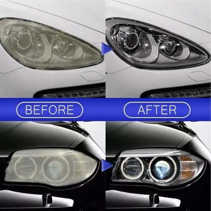 🚘Automotive Headlamp Restoration Fluid Kit✨ Restore Headlights in Minutes! No Tools Needed + UV Protection 🛠️🌟
