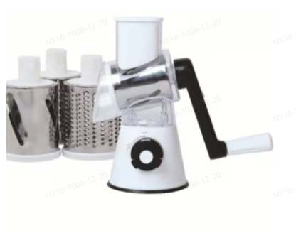 3 in 1 Rotary Cheese Grater Vegetable Slicer