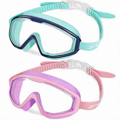 🏊‍♂️Last Day Buy 1 Get 1 Free-🔥Kids Swim Goggles for 3-15 UV Protection Anti-Fog High Definition Waterproof Adjustable Goggles