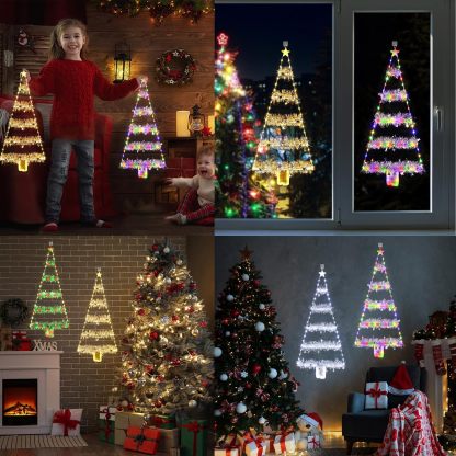 🎄Preheat 2025 Sale 49% OFF! - LED Ladder Lights with Climbing Santa Claus