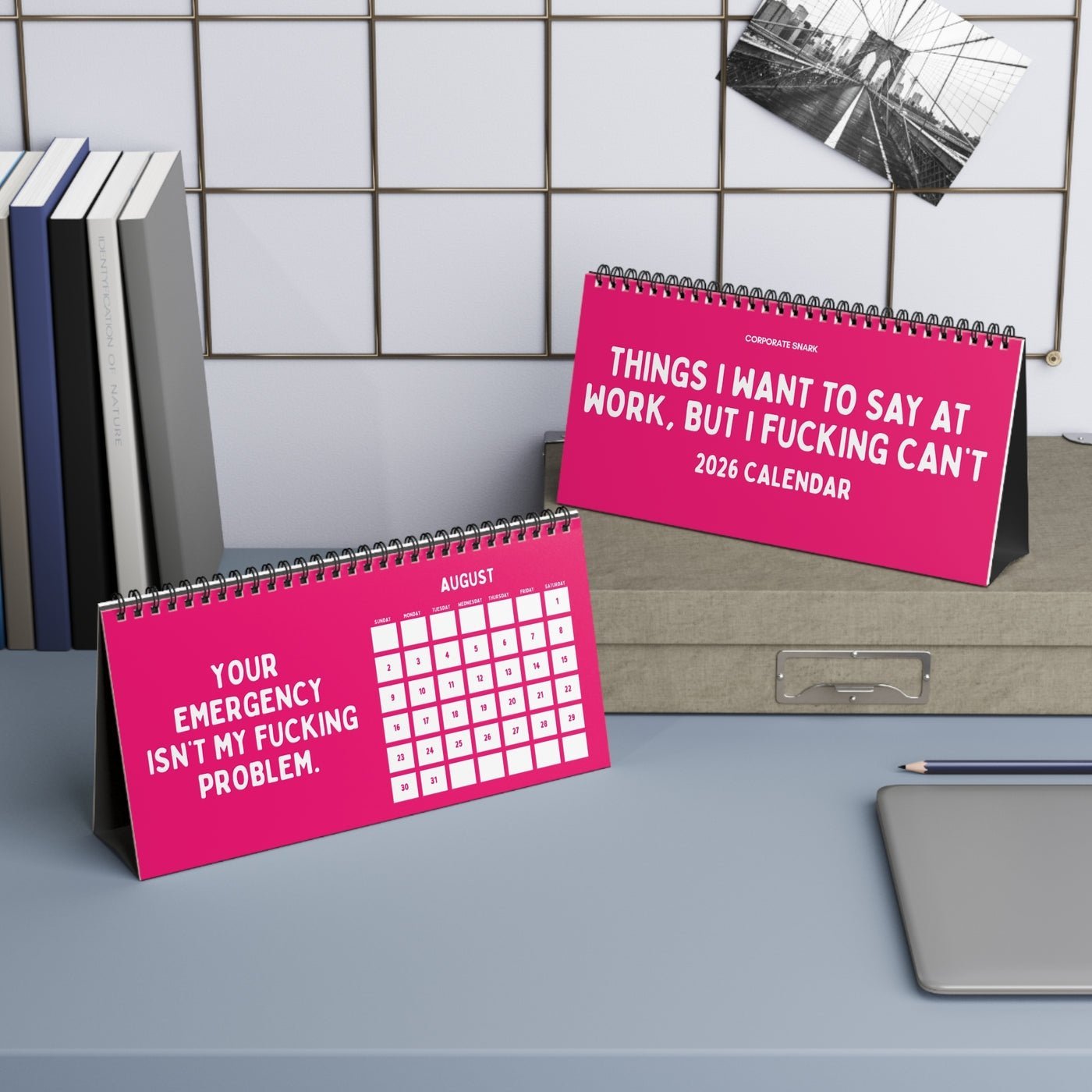 🔥LAST DAY BUY 2 GET 1 FREE🎁2026 Things I Want To Say At Work Calendar