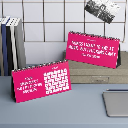 🔥LAST DAY BUY 2 GET 1 FREE🎁2026 Things I Want To Say At Work Calendar