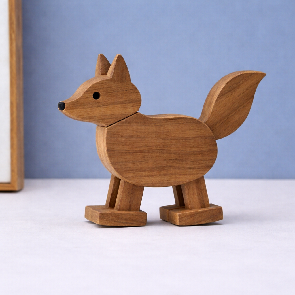 Handmade Walking Wooden Animals