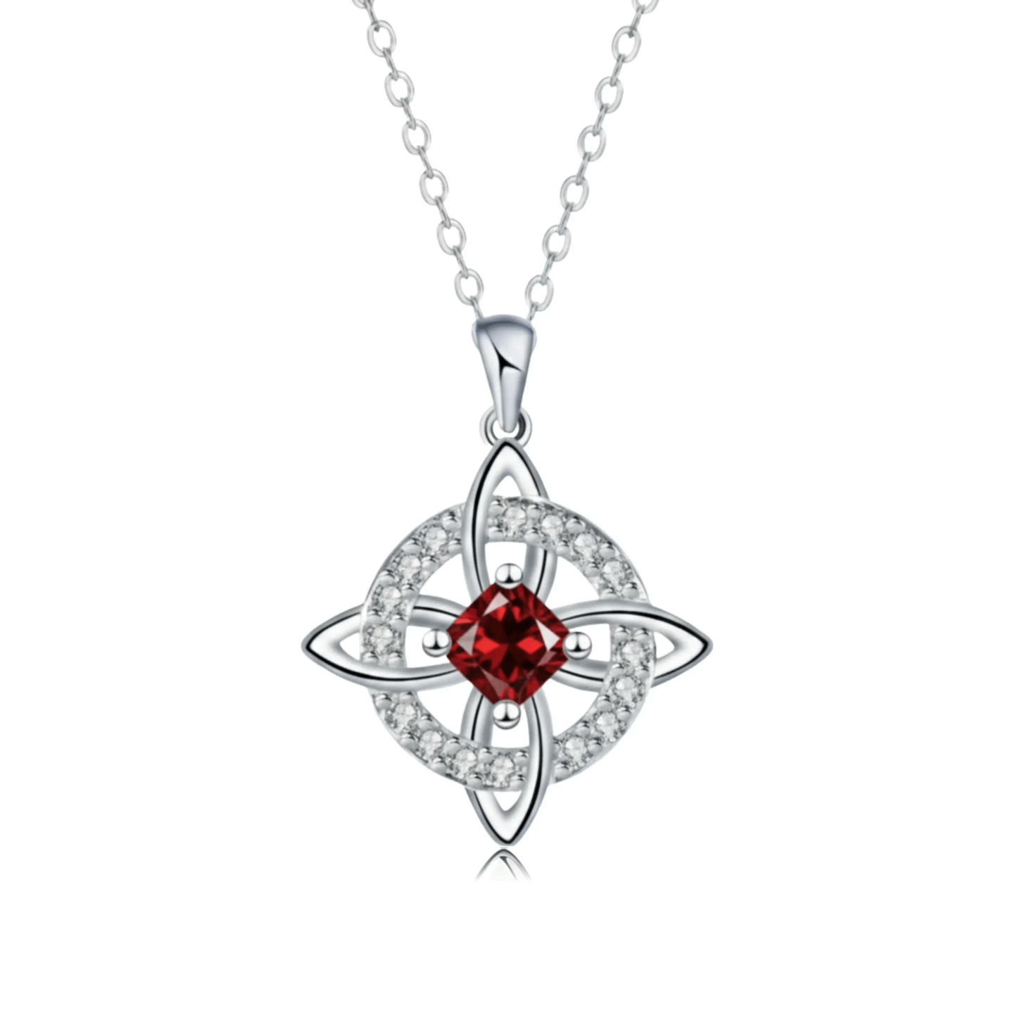 Mystical Birthstone Witches Knot Necklace🔮💞Protect Your Loved Ones