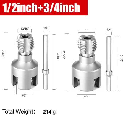 49% OFF 🔥Pipe Tapping and Threading Tool | Dual-Specification Compatible