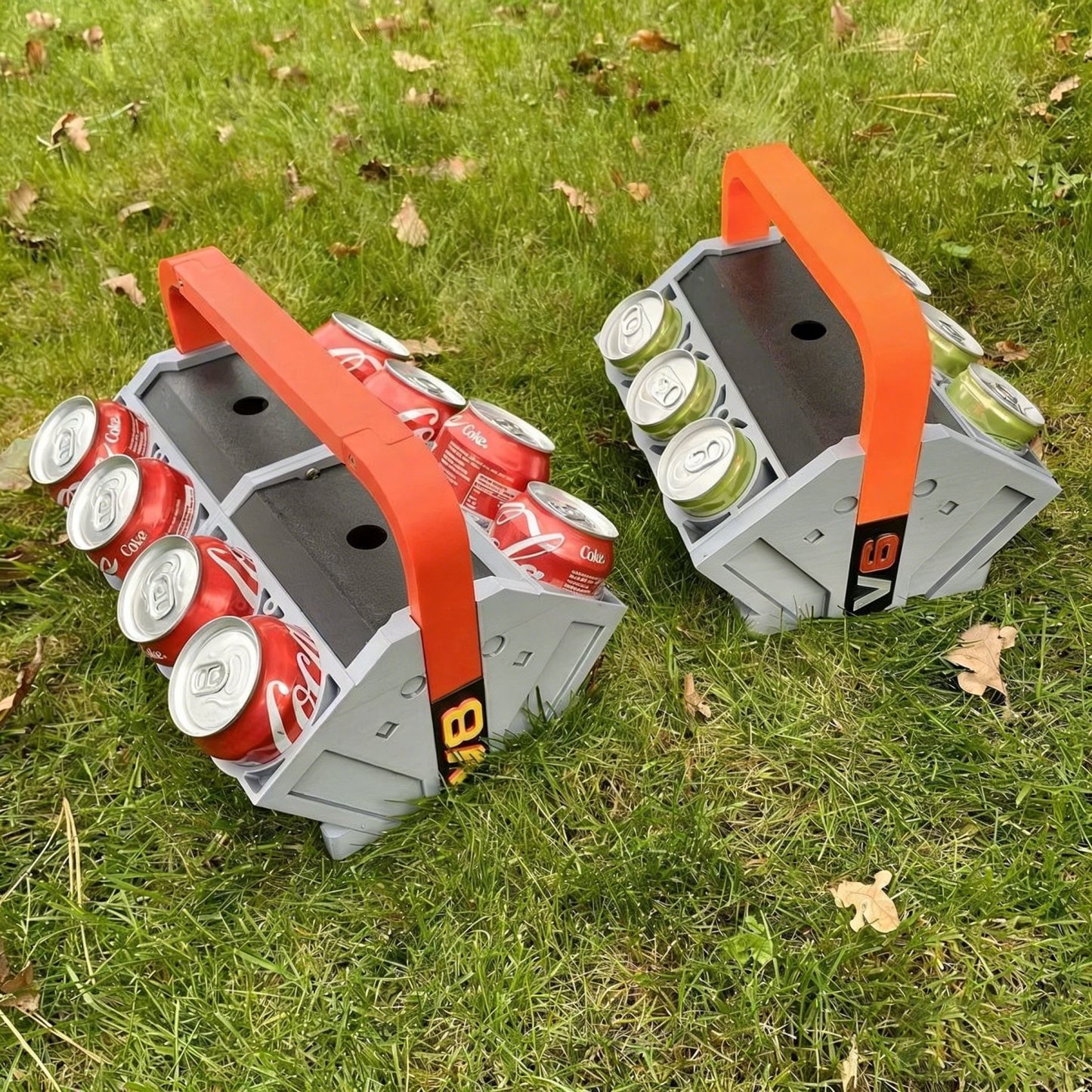 V4/V6/V8 Engine Cylinder Block Cooler Drink Holder 🚗🍻