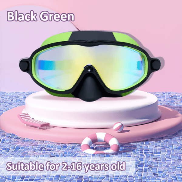 🏊‍♀️Last Day Buy 1 Get 1 Free🏊‍♀️-HD children's large frame waterproof and anti-fog swimming goggles🏊‍♀️