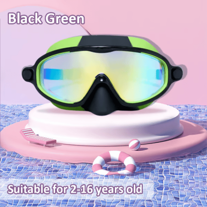 🏊‍♀️Last Day Buy 1 Get 1 Free🏊‍♀️-HD children's large frame waterproof and anti-fog swimming goggles🏊‍♀️