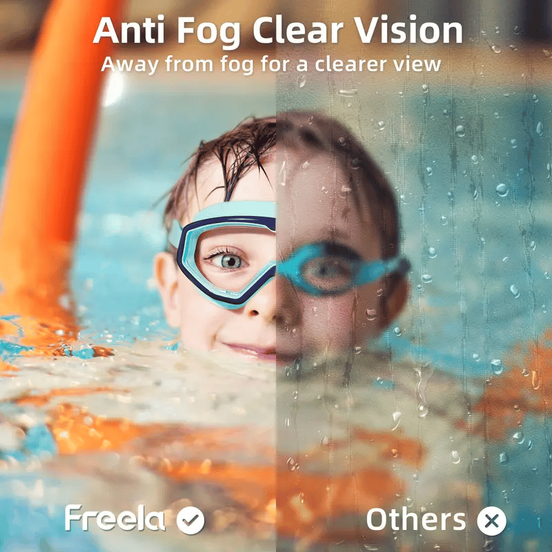 🏊‍♂️Last Day Buy 1 Get 1 Free-🔥Kids Swim Goggles for 3-15 UV Protection Anti-Fog High Definition Waterproof Adjustable Goggles