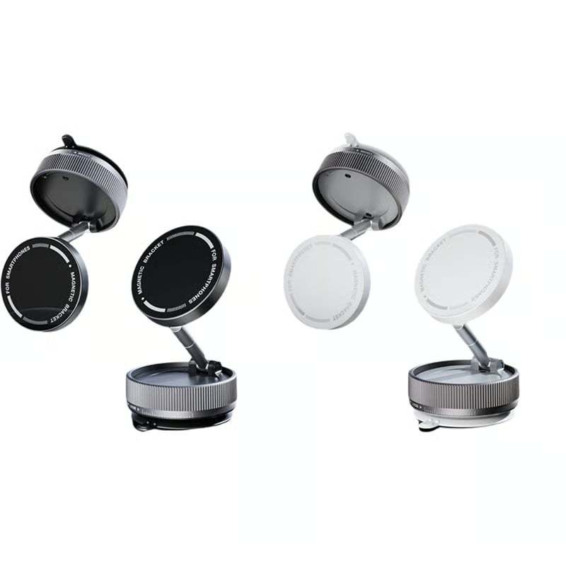 Vacuum Phone Mount with One-Step-Lock