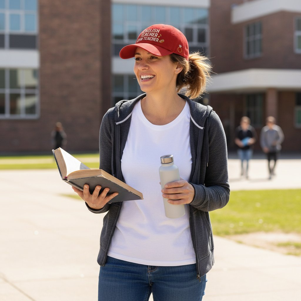 ENGLISH TEACHER 🎵 GYM TEACHER 🏈 💍 Cap
